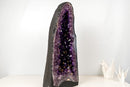 AAA Royal Purple Amethyst Cathedral Geode with Large Sparkling Druzy (90 Lb / 26 in) - E2D Crystals & Minerals