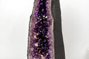 AAA Royal Purple Amethyst Cathedral Geode with Large Sparkling Druzy (90 Lb / 26 in) - E2D Crystals & Minerals