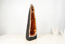High - Grade Citrine Geode Cathedral with Deep Orange Druzy - Ethically Sourced (19.5 lb / 19 In) - E2D Crystals & Minerals