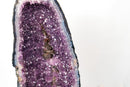 Tall Amethyst Cathedral Geode - Sculptural Formation with Purple Druzy (27 in / 58 Lb) - E2D Crystals & Minerals