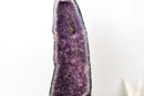 Tall Amethyst Cathedral Geode - Sculptural Formation with Purple Druzy (27 in / 58 Lb) - E2D Crystals & Minerals
