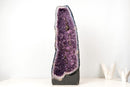 Tall Amethyst Cathedral Geode - Sculptural Formation with Purple Druzy (27 in / 58 Lb) - E2D Crystals & Minerals