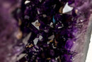 AAA Royal Purple Amethyst Cathedral Geode with Large Sparkling Druzy (90 Lb / 26 in) - E2D Crystals & Minerals