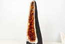 High - Grade Citrine Geode Cathedral with Deep Orange Druzy - Ethically Sourced (19 lb / 19 In) - E2D Crystals & Minerals