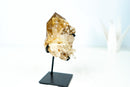 Collector Natural Cognac Citrine Quartz Crystal - Mica & Feldspar Inclusions, Record Keeper (1.6 lb, 7 in) - E2D Crystals & Minerals
