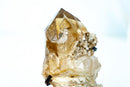 Collector Natural Cognac Citrine Quartz Crystal - Mica & Feldspar Inclusions, Record Keeper (1.6 lb, 7 in) - E2D Crystals & Minerals