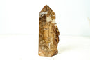High - Grade Landscape Quartz Generator Point with Natural Matrix - Brazilian Scenic Quartz Tower, 4.8 Lb. 8 In. - E2D Crystals & Minerals