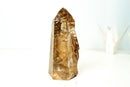 High - Grade Landscape Quartz Generator Point with Natural Matrix - Brazilian Scenic Quartz Tower, 4.8 Lb. 8 In. - E2D Crystals & Minerals