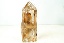 Landscape Quartz Generator Point with Natural Matrix - Brazilian Scenic Lodolite Quartz Tower, 2.2 Lb. 7 In. - E2D Crystals & Minerals