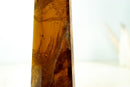 Brazilian Morion Citrine Quartz Obelisk – Smoky Golden Amber Color, Polished Crystal Tower, 1.9 Lb, 8 In. - E2D Crystals & Minerals