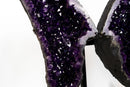 Grape Jelly Amethyst Butterfly Wings (33 In / 63 lb) – AAA Deep Purple Druzy Statement Pair - E2D Crystals & Minerals