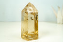 Natural Yellow Citrine Quartz Crystal Generator Point - Genuine Brazilian Citrine (1225 g / 2.7 lb) - E2D Crystals & Minerals