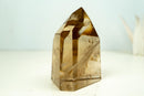 Natural Honey Citrine Quartz Tower - Water - Clear, Unheated - E2D Crystals & Minerals