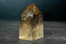 Genuine Brazilian Champagne - Gold Citrine Quartz Point - Natural, Unheated Citrine Generator (715g / 1.6 lb) - E2D Crystals & Minerals