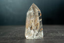 Epic Water - Clear Quartz with Rare White Landscape Lodolite Inclusions - Natural Sculpture (0.8 kg / 1.8 lb) - E2D Crystals & Minerals