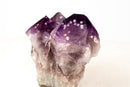 Grape Jelly Amethyst Druzy Cluster with Rare Cristobalite Inclusions - Brazilian Mineral Specimen (3.15 kg / 7 lb) - E2D Crystals & Minerals