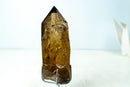 Natural Deep Honey - Gold Citrine Quartz Crystal with Feldspar Inclusions - Untreated Brazilian Specimen (3.1 lb) - E2D Crystals & Minerals