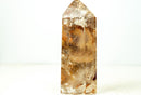 Landscape Quartz Generator Point with Natural Matrix - Brazilian Scenic Lodolite Quartz Tower, 2.2 Lb. 7 In. - E2D Crystals & Minerals