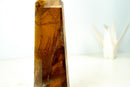 Brazilian Morion Citrine Quartz Obelisk – Smoky Golden Amber Color, Polished Crystal Tower, 1.9 Lb, 8 In. - E2D Crystals & Minerals