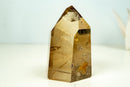 Natural Honey Citrine Quartz Tower - Water - Clear, Unheated - E2D Crystals & Minerals