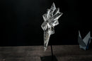 Water - Clear Brazilian Lemurian Quartz Starburst - Hand - Carved Crystal Art Sculpture - E2D Crystals & Minerals