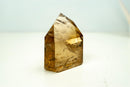 Genuine Unheated Natural Citrine Obelisk – Champagne to Honey Gold Color (511g, 1.1 lb) - E2D Crystals & Minerals