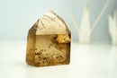Genuine Unheated Natural Citrine Obelisk – Champagne to Honey Gold Color (511g, 1.1 lb) - E2D Crystals & Minerals