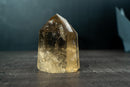 Genuine Brazilian Champagne - Gold Citrine Quartz Point - Natural, Unheated Citrine Generator (715g / 1.6 lb) - E2D Crystals & Minerals