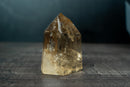 Genuine Brazilian Champagne - Gold Citrine Quartz Point - Natural, Unheated Citrine Generator (715g / 1.6 lb) - E2D Crystals & Minerals