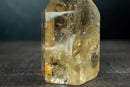 Rare Large Golden Honey Citrine Obelisk Tower with Yellow Hematite Inclusion – Genuine Citrine Crystal from Brazil - (2.8 Kg / 6.2 lb) - E2D Crystals & Minerals