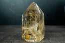 Rare Large Golden Honey Citrine Obelisk Tower with Yellow Hematite Inclusion – Genuine Citrine Crystal from Brazil - (2.8 Kg / 6.2 lb) - E2D Crystals & Minerals