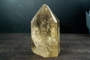 Rare Large Golden Honey Citrine Obelisk Tower with Yellow Hematite Inclusion – Genuine Citrine Crystal from Brazil - (2.8 Kg / 6.2 lb) - E2D Crystals & Minerals