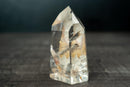 Epic Water - Clear Quartz with Rare White Landscape Lodolite Inclusions - Natural Sculpture (0.8 kg / 1.8 lb) - E2D Crystals & Minerals