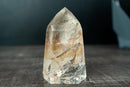 Epic Water - Clear Quartz with Rare White Landscape Lodolite Inclusions - Natural Sculpture (0.8 kg / 1.8 lb) - E2D Crystals & Minerals