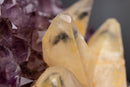 Collector Phantom Calcite on Amethyst - Ametista do Sul, Brazi - E2D Crystals & Minerals