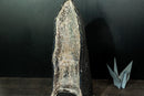 Ultra - Rare Sugar - Coated Stalactite Amethyst Geode (AKA "Chuveirinho) and Chalcedony (22.7 Kg - 50 lb) - E2D Crystals & Minerals