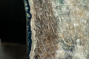 Ultra - Rare Sugar - Coated Stalactite Amethyst Geode (AKA "Chuveirinho) and Chalcedony (22.7 Kg - 50 lb) - E2D Crystals & Minerals