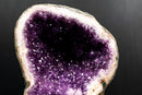 Amethyst Geode in Natural Infinity (8) Formation with Sparkly Purple Druzy and Flower Rosettes - E2D Crystals & Minerals