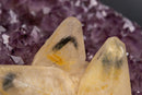 Collector Phantom Calcite on Amethyst - Ametista do Sul, Brazi - E2D Crystals & Minerals