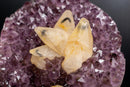 Collector Phantom Calcite on Amethyst - Ametista do Sul, Brazi - E2D Crystals & Minerals