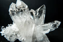 Water - Clear Quartz Cluster from Serra do Cabral, Diamantina – Multi - Terminated “Pinecone” - E2D Crystals & Minerals