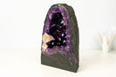 Small AAA - Grade Amethyst Geode with Gemmy “Grape Jelly” Purple - E2D Crystals & Minerals