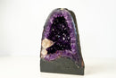Small AAA - Grade Amethyst Geode with Gemmy “Grape Jelly” Purple - E2D Crystals & Minerals