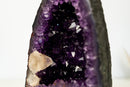 Small AAA - Grade Amethyst Geode with Gemmy “Grape Jelly” Purple - E2D Crystals & Minerals