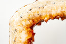 Madeira Orange Citrine Portal Slice with Crisp White Agate Frame - E2D Crystals & Minerals