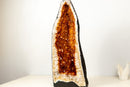 AAA - Grade Golden - Orange Citrine Geode Cathedral - E2D Crystals & Minerals