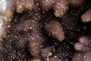 Amethyst Geode with Galaxy Druzy over Calcite – Intact Specimen (41 Lb) - E2D Crystals & Minerals