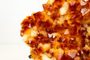 AAA Madeira Citrine Druzy Cluster – Intense Orange to Reddish Crystal Points - E2D Crystals & Minerals