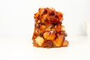 AAA Madeira Citrine Flower Rosette Cluster – Fiery Large Orange Druzy - E2D Crystals & Minerals