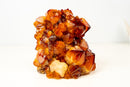 AAA Madeira Citrine Flower Rosette Cluster – Fiery Large Orange Druzy - E2D Crystals & Minerals